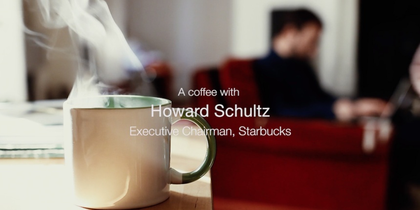 A coffee with Howard Schultz (2017 Bocconi University)